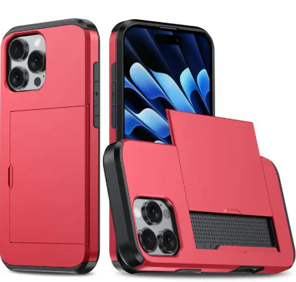 Mobile Phone Case with Protective Wallet Card Holder