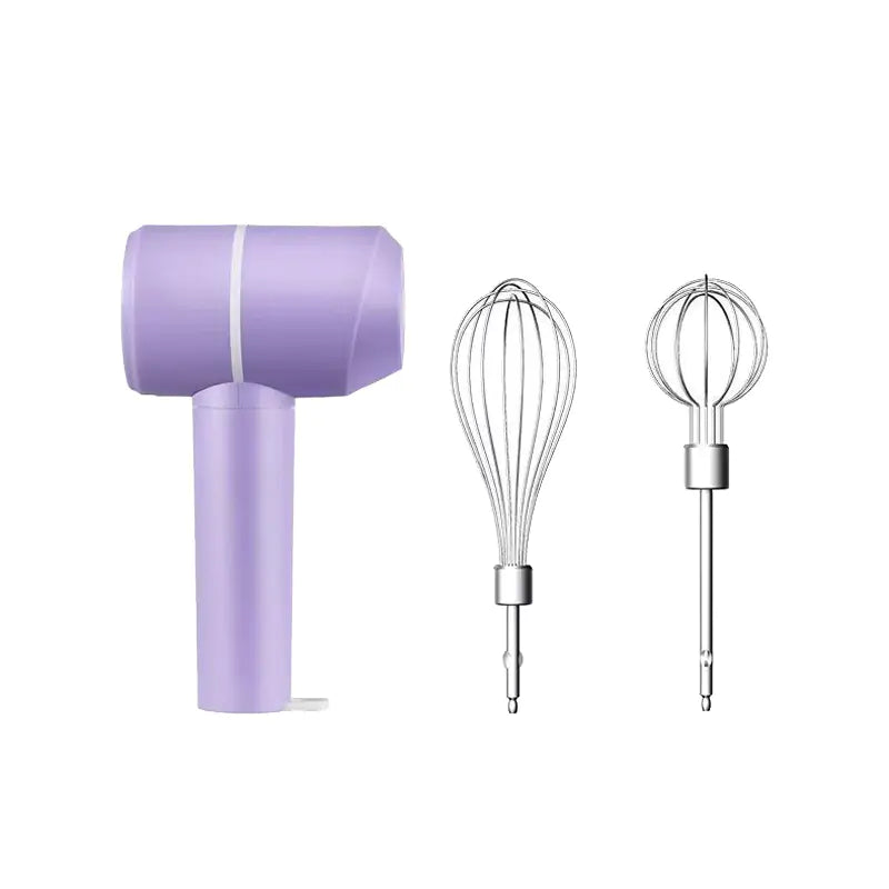 Mini Electric Whisk Handheld Stainless Steel Mixer