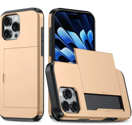 Mobile Phone Case with Protective Wallet Card Holder