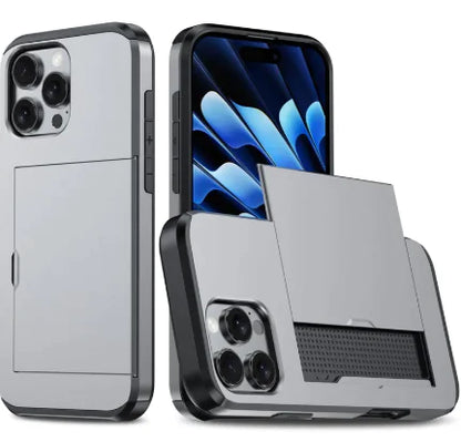 Mobile Phone Case with Protective Wallet Card Holder