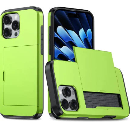 Mobile Phone Case with Protective Wallet Card Holder