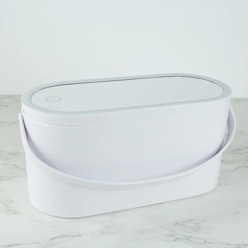 LED Makeup Mirror with Storage Box