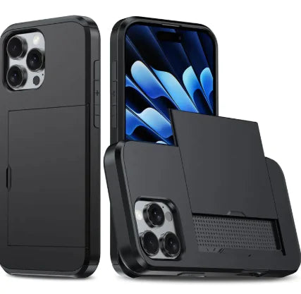 Mobile Phone Case with Protective Wallet Card Holder