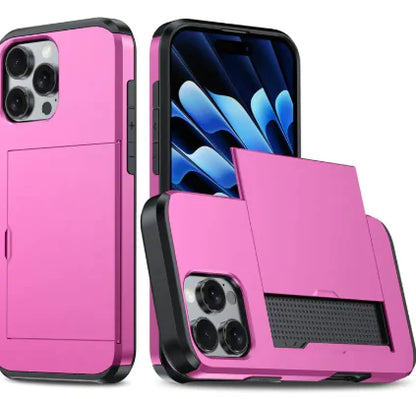 Mobile Phone Case with Protective Wallet Card Holder
